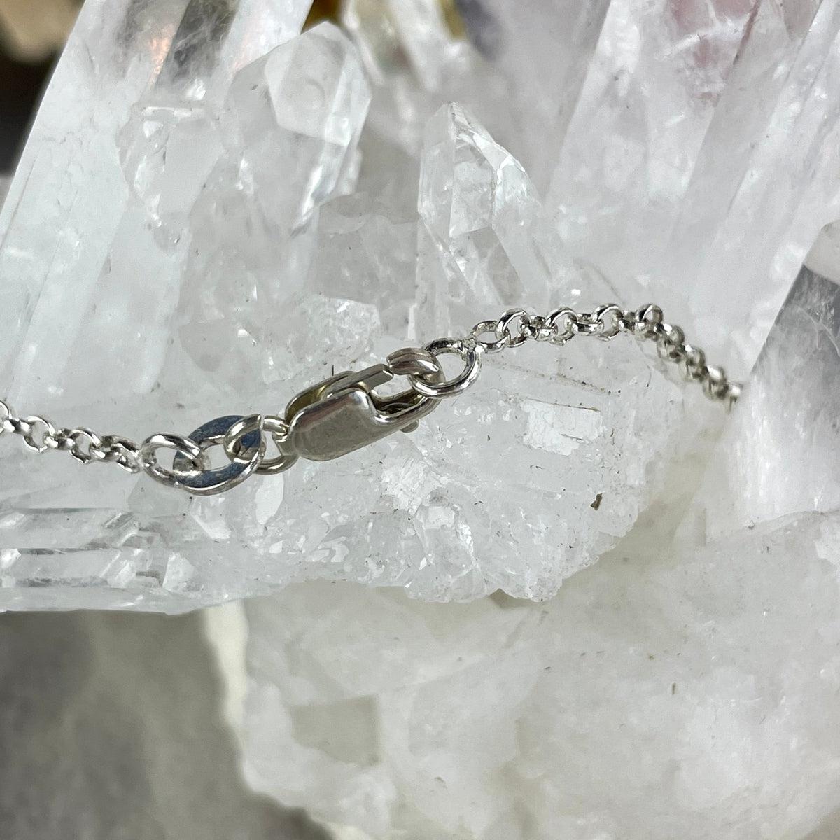 Round Join Silver Chain