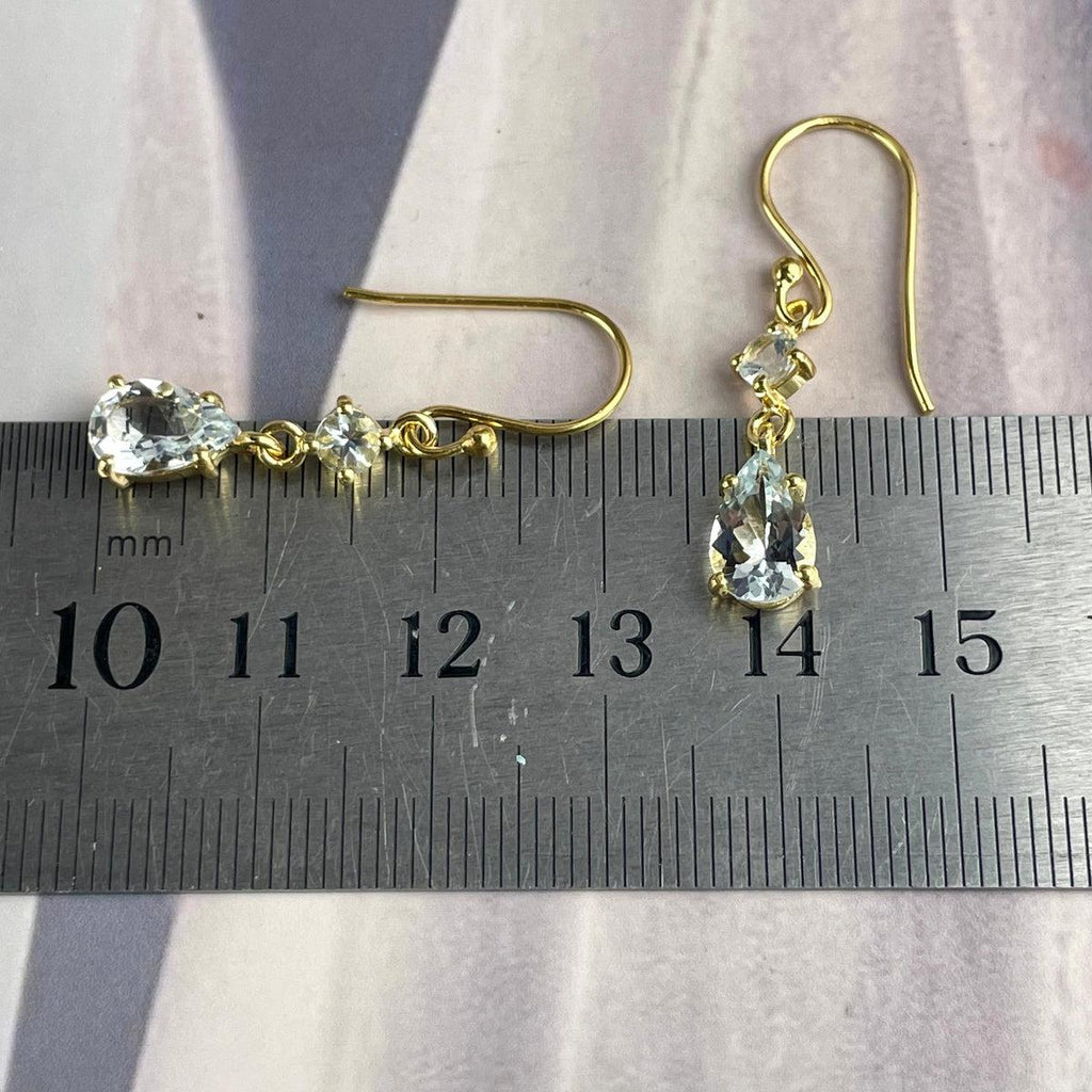 High Grade Aquamarine Earrings