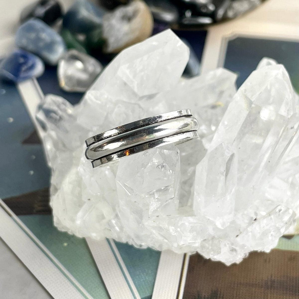 Contemporary Spinner Ring 