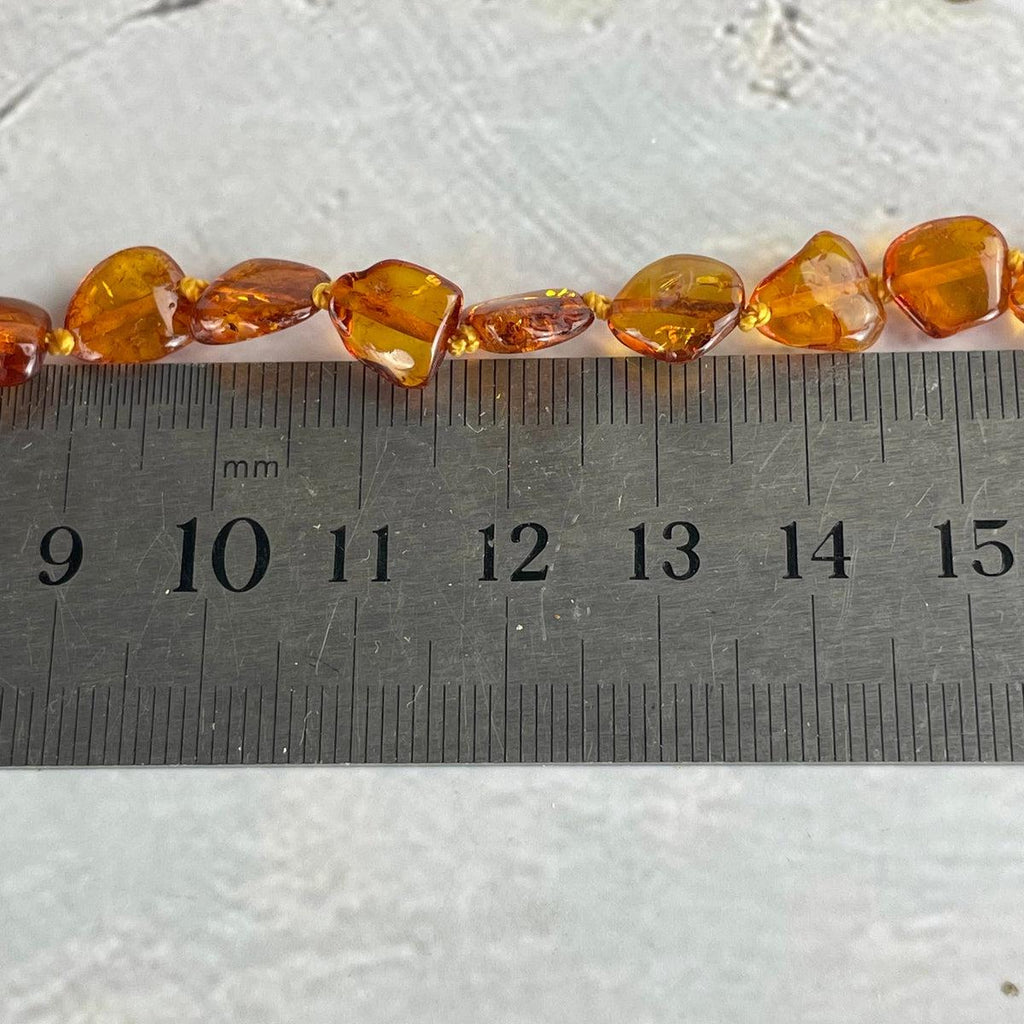 Genuine Amber Baby Bead Necklace