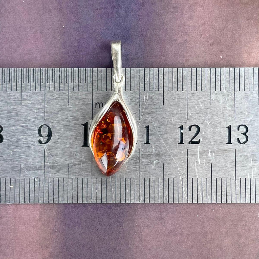 Certified Baltic Amber Pendant