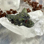 Hand Carved Crystal Pendant