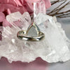 Triangle Aquamarine Ring