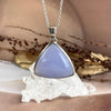 Pale Blue Crystal Necklace