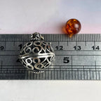 Baltic Amber Silver Pendant