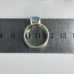 Aquamarine Sterling Silver Ring