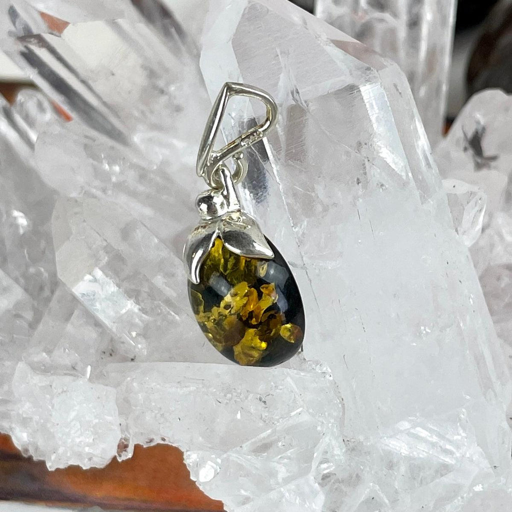 Small Amber Pendant