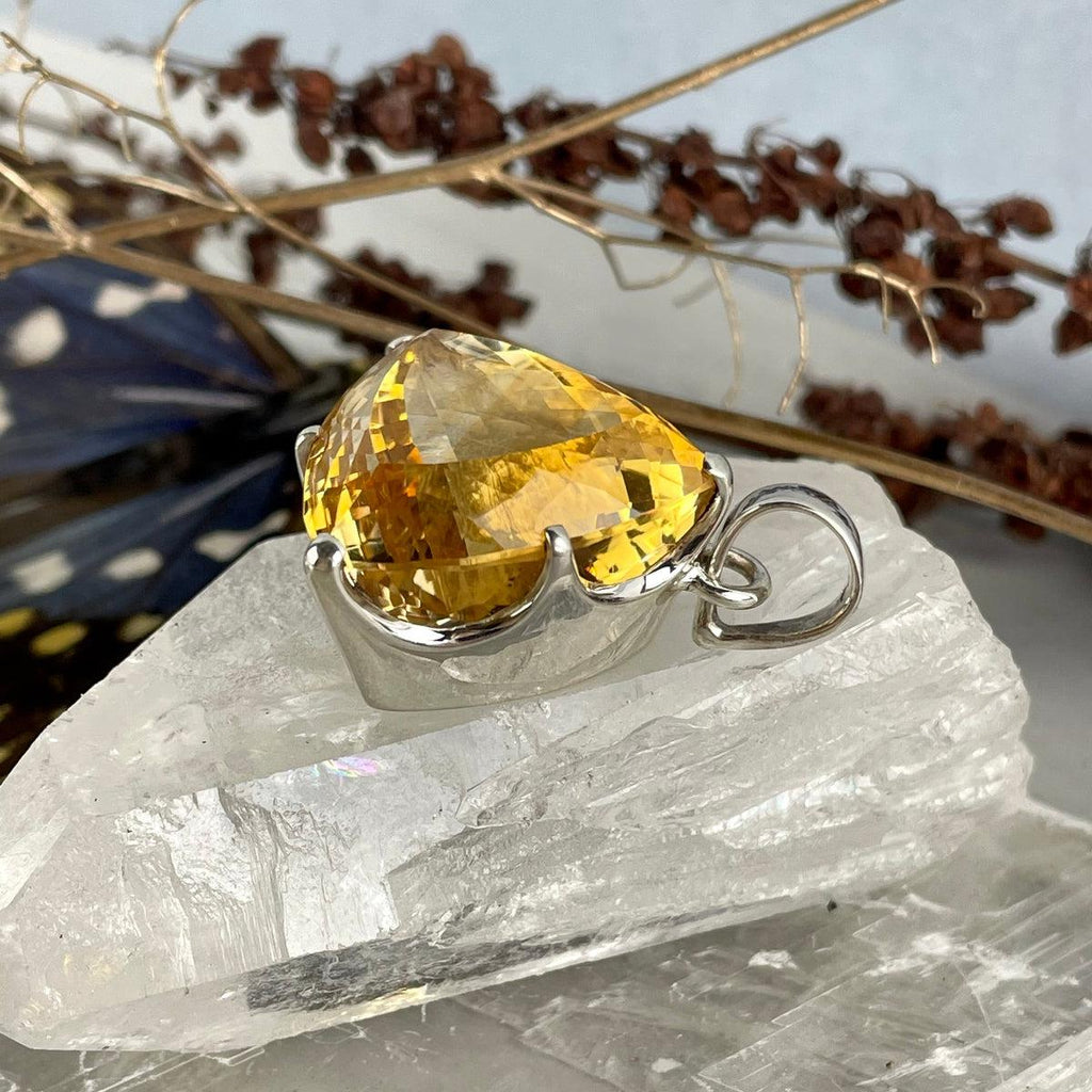 Yellow Gemstone Pendant