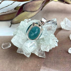Oval Fluorite Pendant