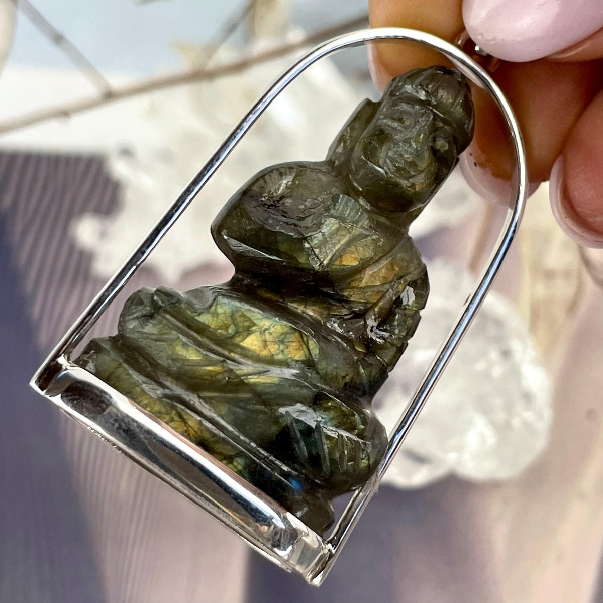 Buddha Crystal Necklace