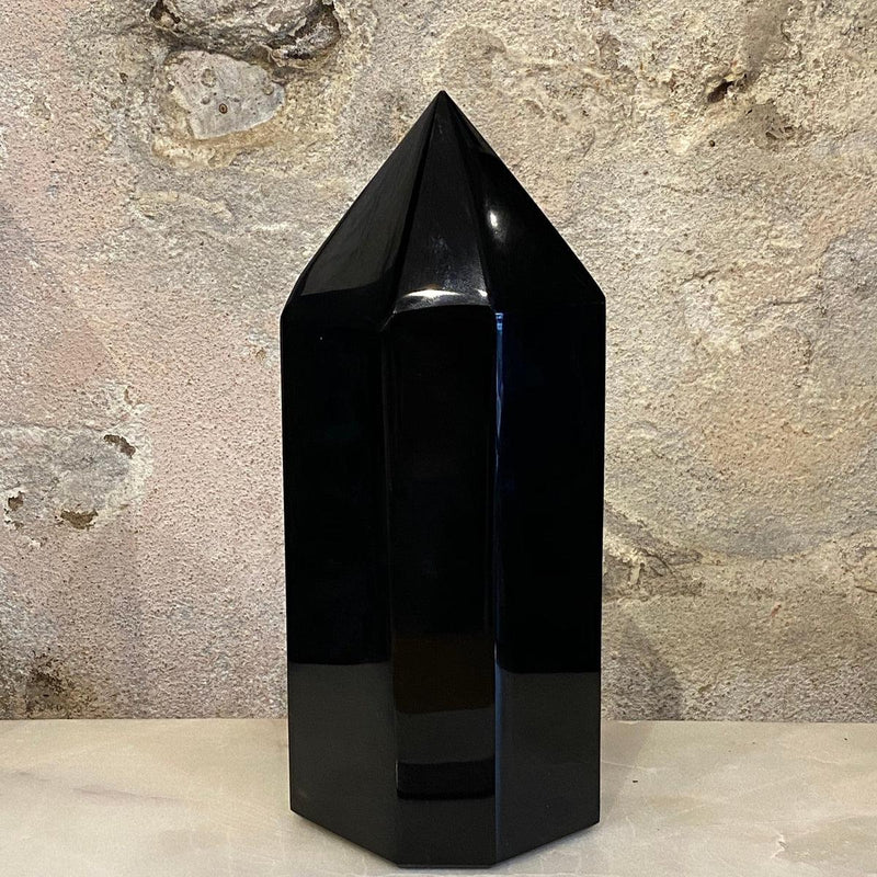 Black Obsidian Large Crystal Points 18-22cm