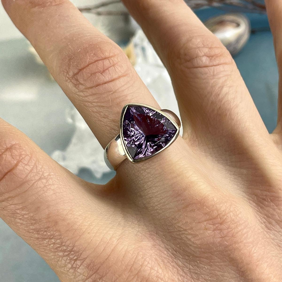 Amethyst Sterling Silver Ring