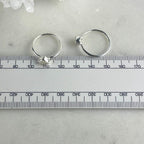 Moonstone Rough Cut Ring