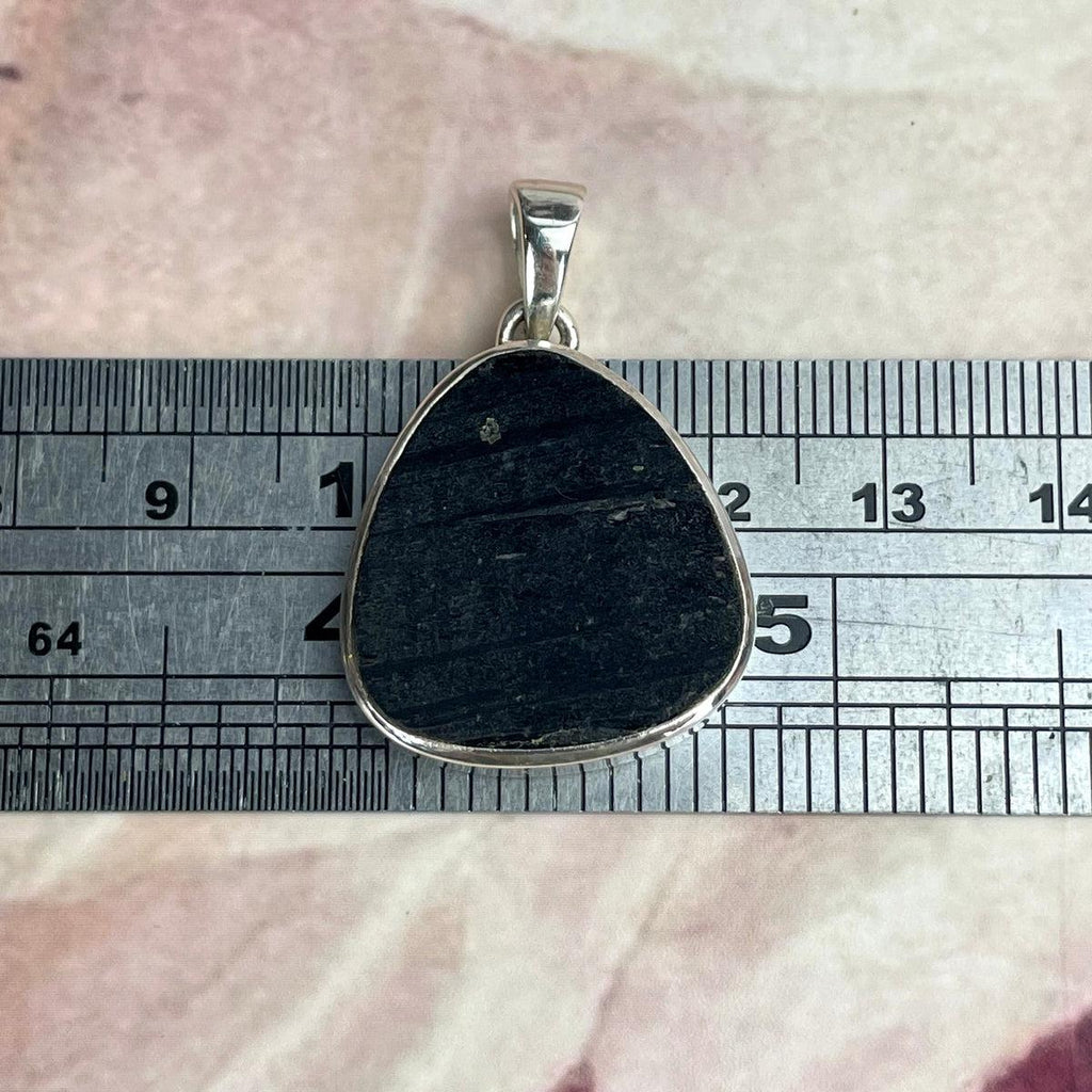 Black Tourmaline Crystal Charm