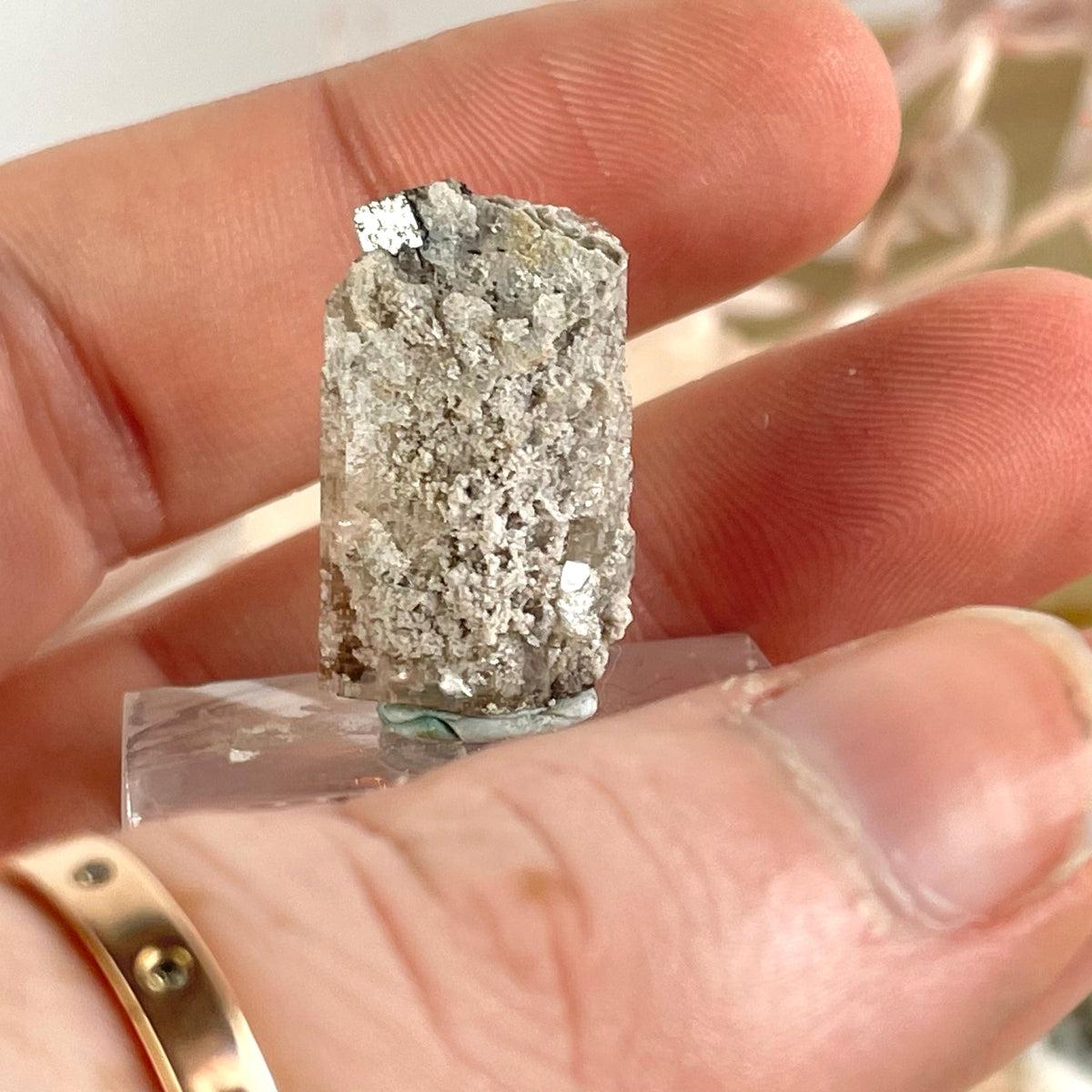 Bixbyite XL on Topaz XL Specimen