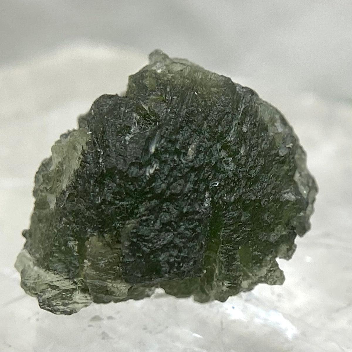Authentic Moldavite Raw Pieces 3.4 - 4.43g