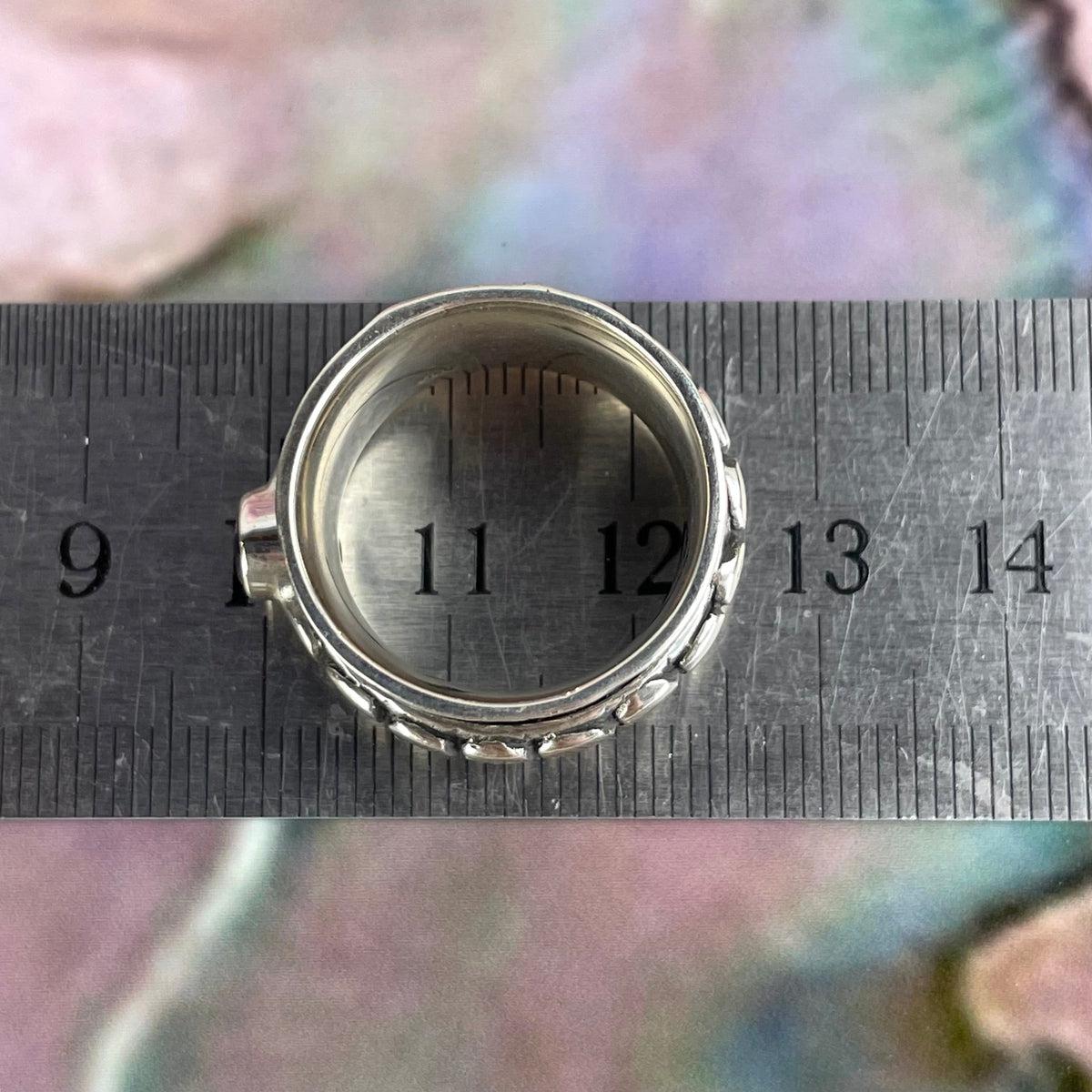 Crystal Spinner Ring