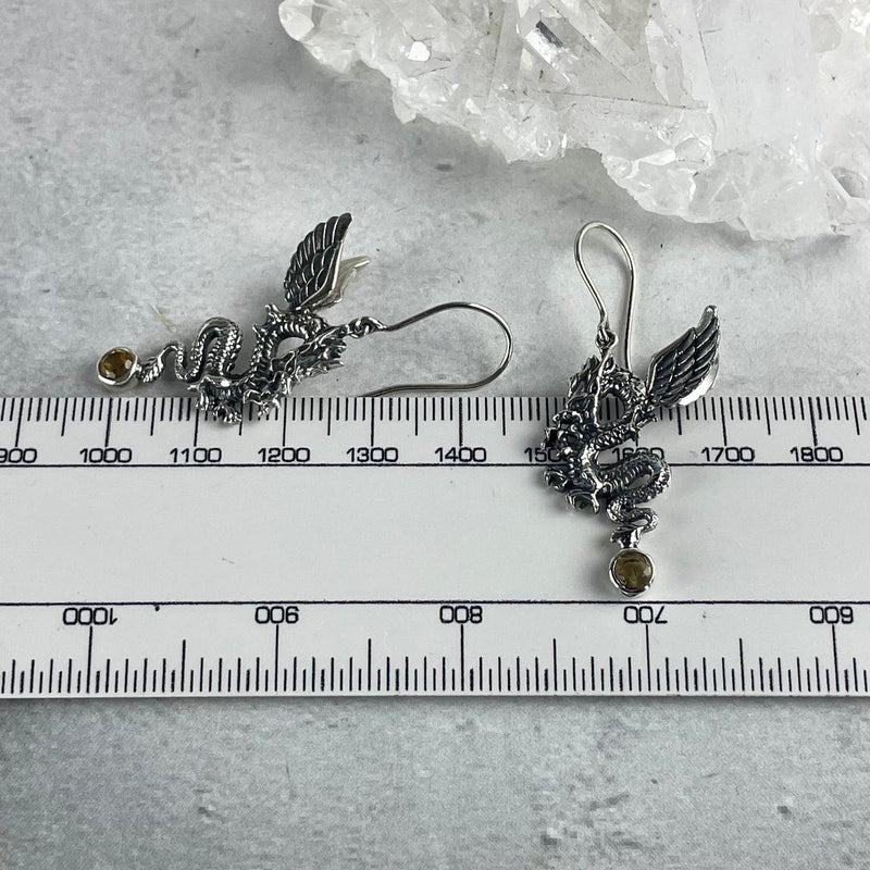 Dragon Crystal Earrings