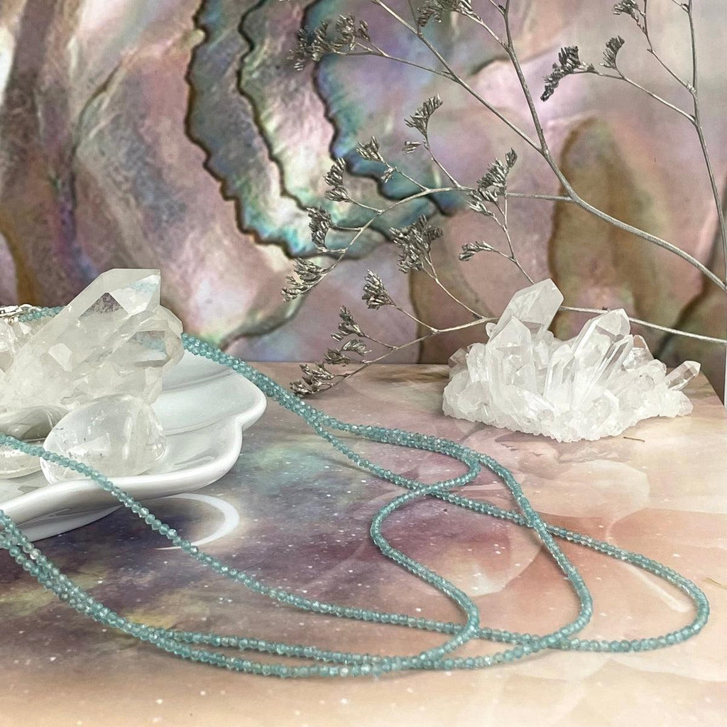 Light Blue Apatite Beads