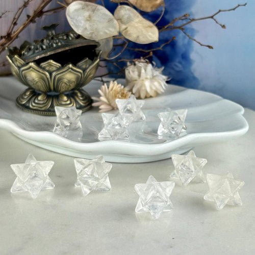 Clear Quartz Merkaba