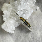Amber Sterling Silver Pendant