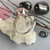 Large Size Rose Quartz Ring