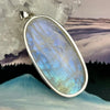 Moonstone In Silver Necklace
