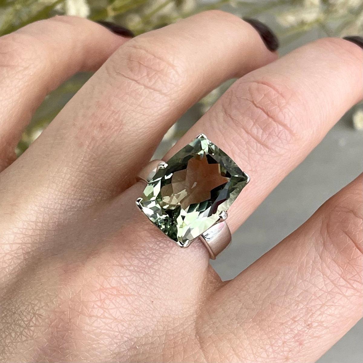 Women's Large Size Gemstone Ring