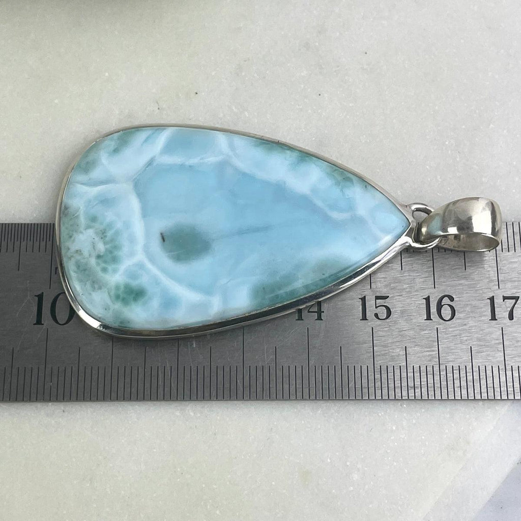 Larimar In Sterling Silver 