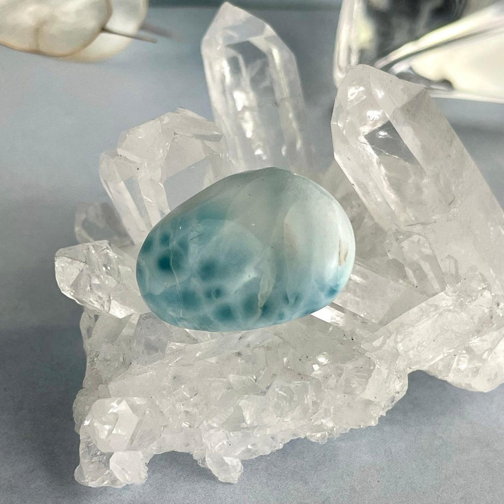 Polished Larimar