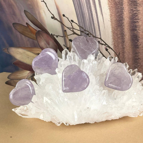 Amethyst Miniature Crystal Heart