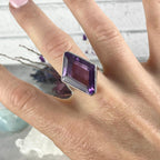 Amethyst Pop Art Ring
