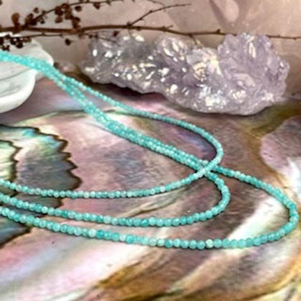 Blue Beaded Necklace