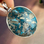 Turquoise With Pyrite Necklace