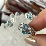 Blue Topaz Gemstone Ring