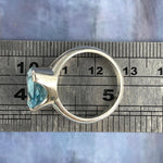 Blue Gemstone Silver Ring