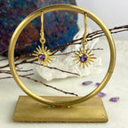 Amethyst In Yellow Gold Jewellery