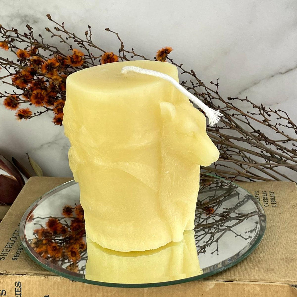 Figurine Beeswax Candle
