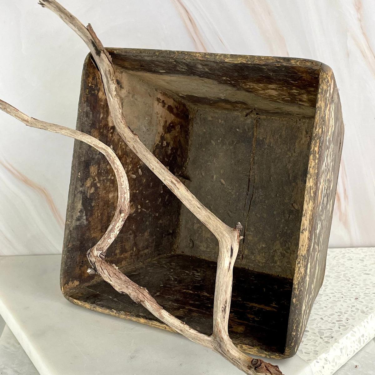 Antique Wooden Plant Holders