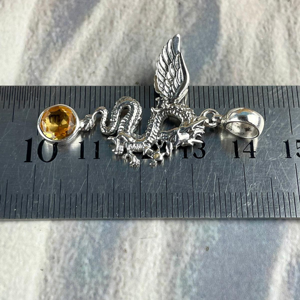 Reptile Crystal Pendant