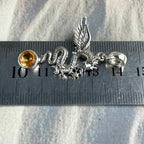 Reptile Crystal Pendant
