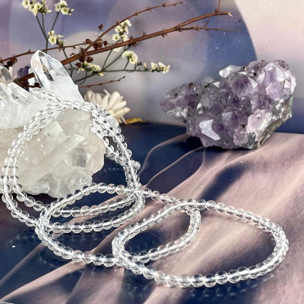 Cleansing Crystal Bead Bracelet