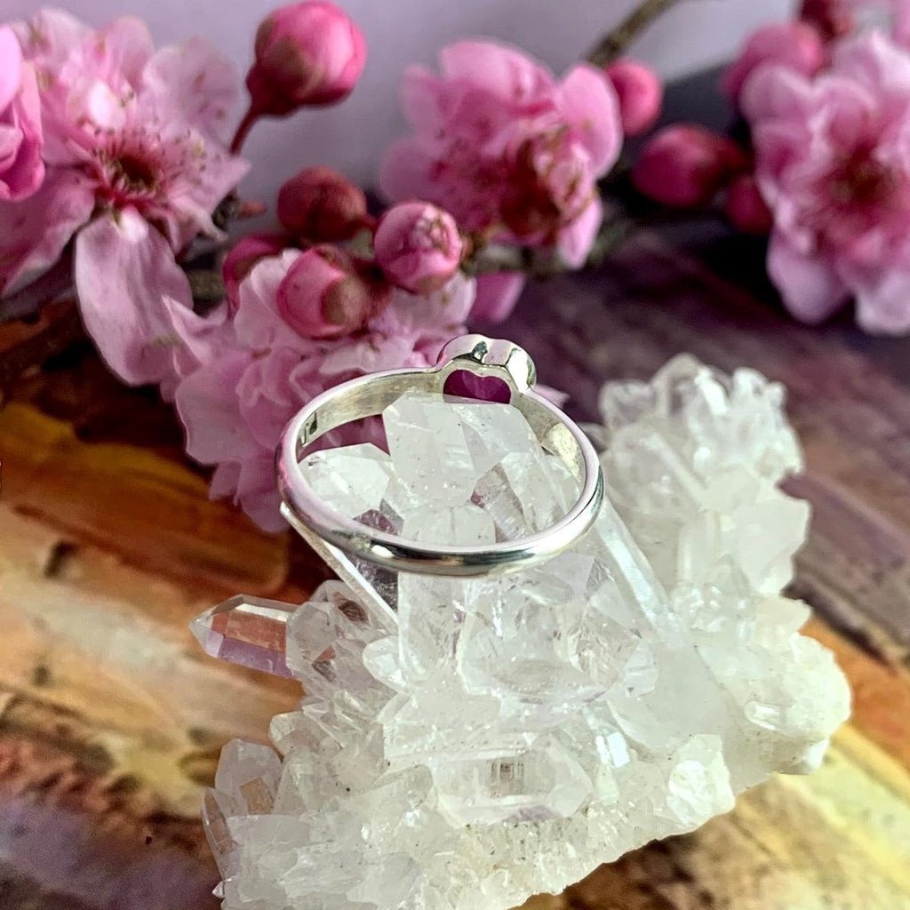 Heart Ruby Stone Ring