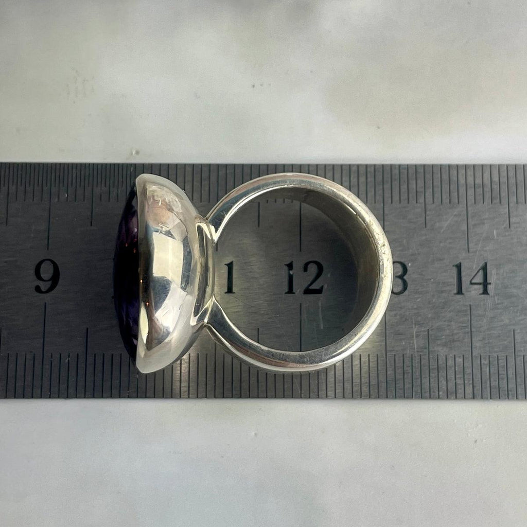 Large Crystal Ring