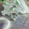Double Point Quartz Pendant