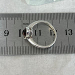 Garnet Oval Brilliant Cut Ring
