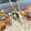 Green Amethyst Classic Ring