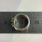 Brass And Silver Ring