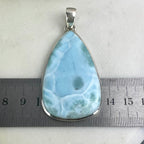 Polished Larimar Pendant