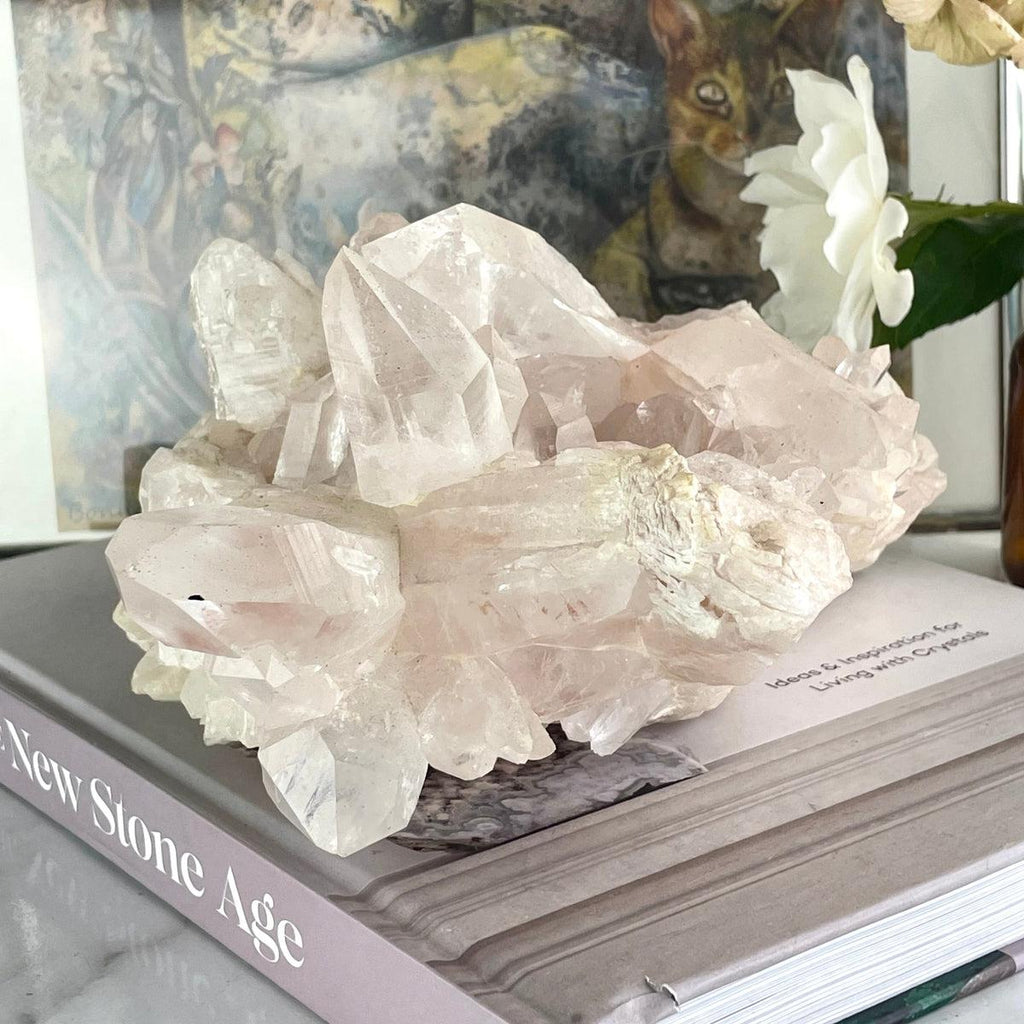 Himalayan Quartz Point Cluster